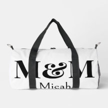 Modernes minimalistisches Monogramm Luxus Elegant