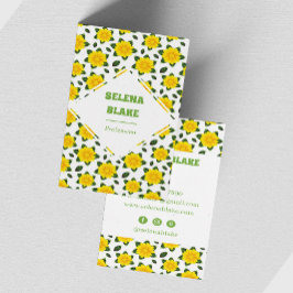 Modernes, Minimalistisches Muster Visitenkarte