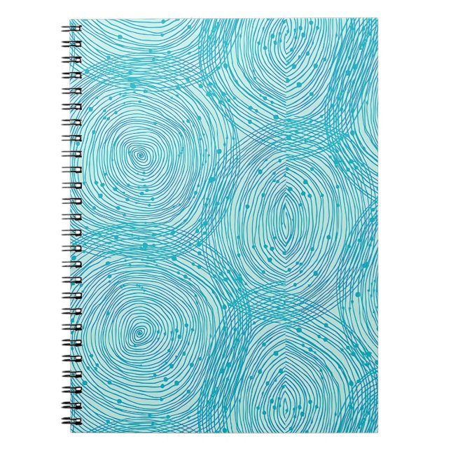 Modernes minimalistisches Notizbuch Notizblock (Vorderseite)