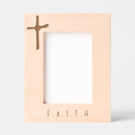 Modernes Minimalistisches Personalisiertes Palmkre Geätzte Rahmen