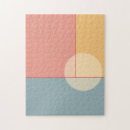 Modernes Minimalistisches Puzzle