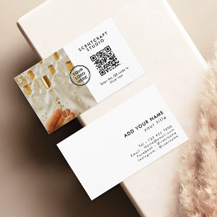 Modernes minimalistisches QR-Code-Online-Shop Visitenkarte