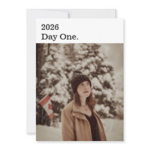 Modernes Minimalistisches Schwarz-weißes Neujahrsf