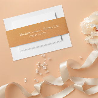 Modernes Minimalistisches Sonnenuntergang-Herbstmo Einladungsbanderole