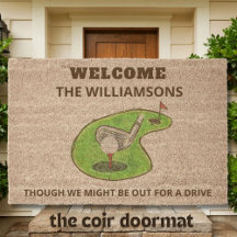 Modernes Minimalistisches Thema Golf Personalisier