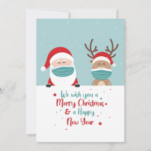 Modernes minimalistisches Weihnachten Karte