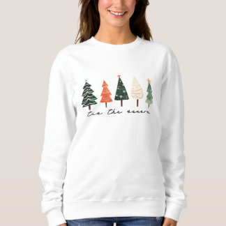 Modernes, minimalistisches Weihnachtsgeschenk gemü Sweatshirt