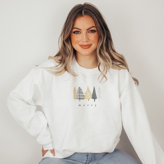 Modernes, minimalistisches Weihnachtsgeschenk gemü Sweatshirt (Von Creator hochgeladen)
