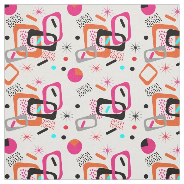 Modernes Mittelalter geometrisch Gemustert Stoff (Muster)