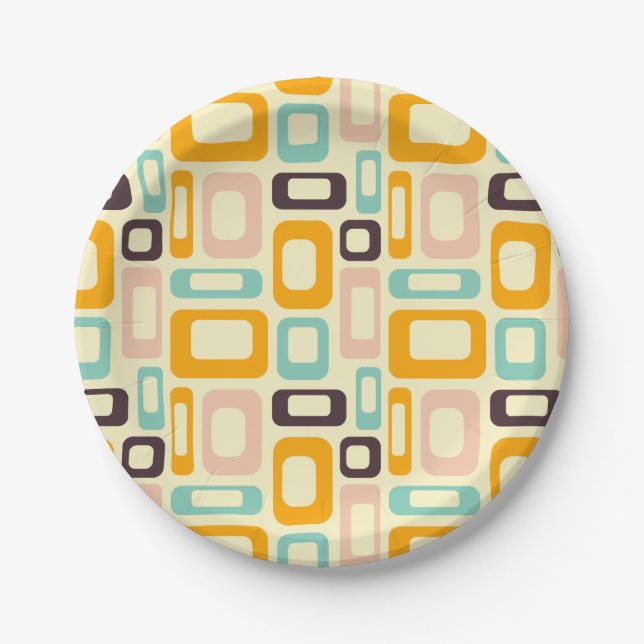 Modernes Mittelalter Pappteller (Vorderseite)