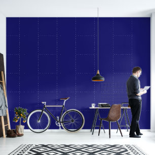 Modernes Mitternachtsblau Schlichte Solid Color Tapete