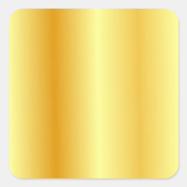 Modernes, modernes Design Quadratischer Aufkleber (Vorderseite)