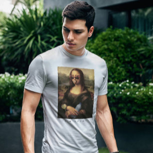 Modernes Mona Lisa Party T-Shirt