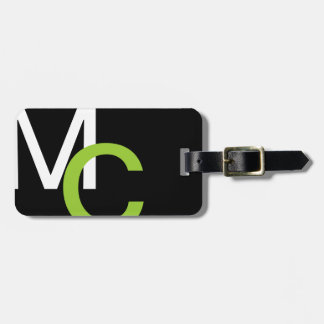 Modernes Monogramm 23 Gepäckanhänger
