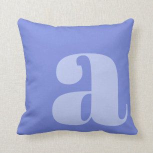 Modernes Monogramm Anfangsbuchstaben Trendy Periwi Kissen