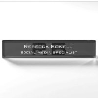 Modernes Monogramm Beruflich Schwarz Grau