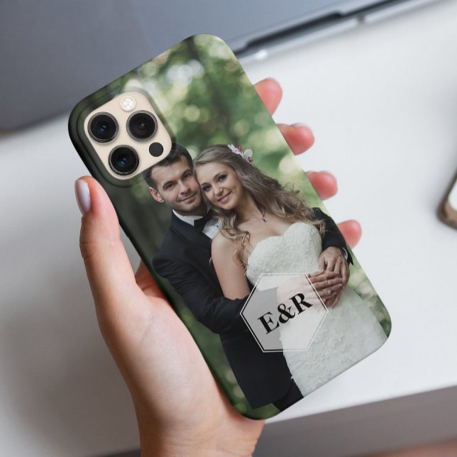 Modernes Monogramm Case-Mate iPhone Hülle (Von Creator hochgeladen)