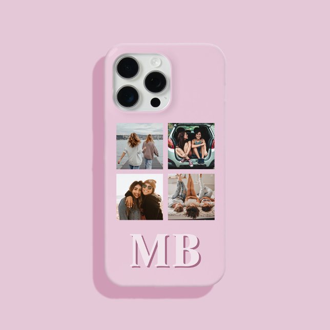 Modernes Monogramm für die FotoCollage Case-Mate iPhone Hülle (Von Creator hochgeladen)