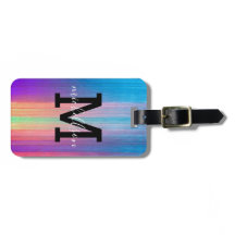 Modernes Monogramm-Gepäckstück