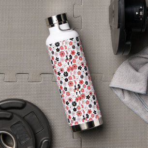 Modernes Monogramm-Muster Trinkflasche