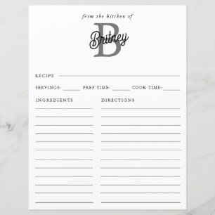 Modernes Monogramm Name Schwarz Graue Schrift Reze