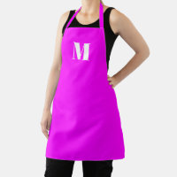Modernes Monogramm Neon Magenta-Anfangsbuchstaben