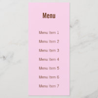 Modernes Monogramm - Rosa und Braun