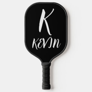 MODERNES MONOGRAMM-SKRIPT-KUSTOM-PICKLEBALL-PADDDL PICKLEBALL SCHLÄGER