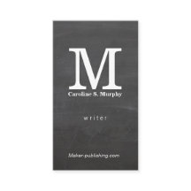 Modernes Monogramm (Tafel)