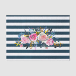 Modernes Muster der Streifen Seidenpapier