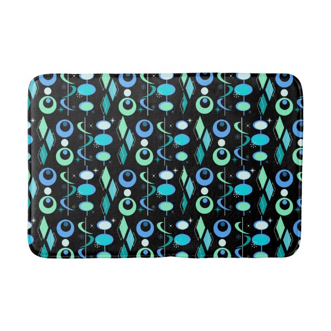 Modernes Muster des Mittelalters Badematte (Vorderseite)