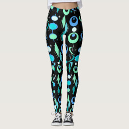Modernes Muster des Mittelalters Leggings