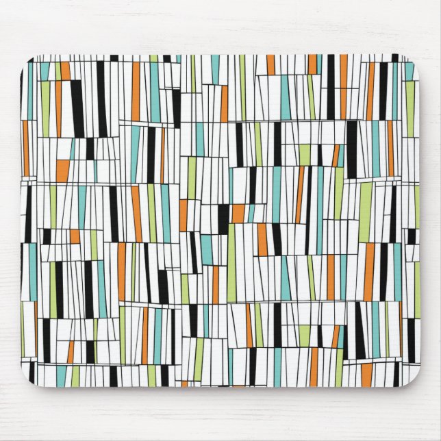 Modernes Muster des Mittelalters Mousepad (Vorne)