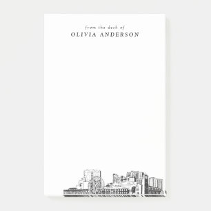 Modernes Myrtle Beach Berufliches Geschenk Persona Post-it Klebezettel