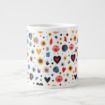 Modernes Nahtloses Batik-Muster