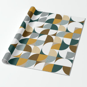 Modernes, nahtloses geometrisches Muster Geschenkpapier