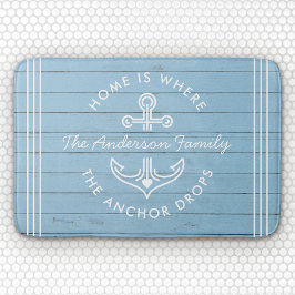 Modernes Nautikangebot mit benutzerdefiniertem Fam Badematte