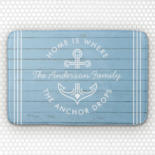 Modernes Nautikangebot mit benutzerdefiniertem Fam Badematte