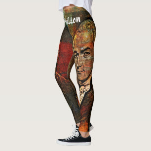 Modernes Nehmen auf jungem Alexander Hamilton Leggings