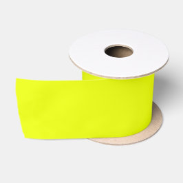 Modernes Neon Chartreuse grün hell schlicht Satinband