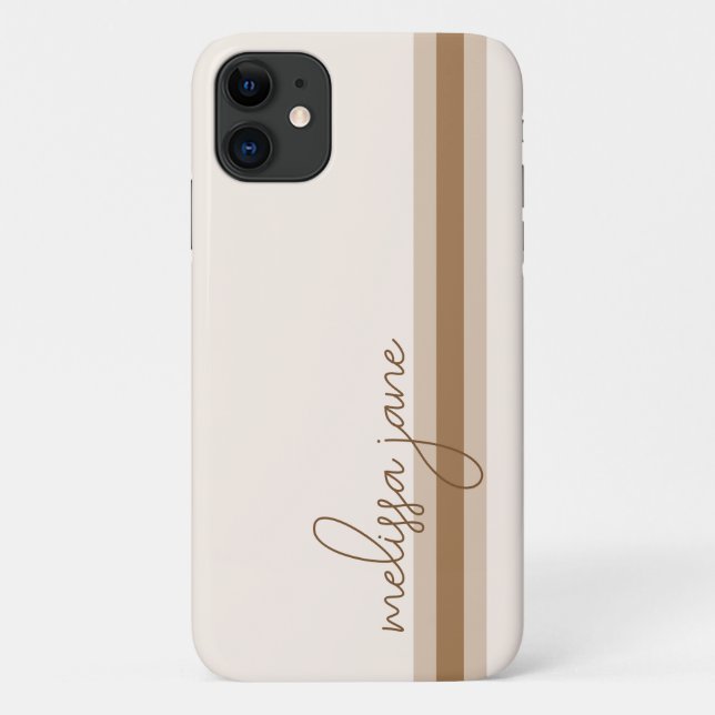 Modernes, neutrales iPhone-Gehäuse Case-Mate iPhone Hülle (Rückseite)