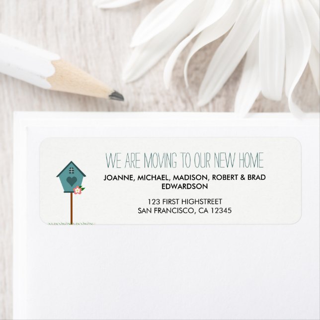 Modernes New Zuhause House, das wir umziehen Rücks (Insitu)