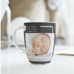 Modernes Niedliches Baby-Foto | Schönheitsangebot Milchtasse<br><div class="desc">Erleben Sie das Wesen der Unschuld und Schönheit mit unserer modernen und bezaubernden Baby-Foto-Kollektion auf Zazzle! Die wertvollen Momente mit diesen bezaubernden Bildern, die die Reinheit und Freude der Kindheit feiern. Jedes Element ist sorgfältig darauf ausgelegt, die Schönheit der Unschuld zu zeigen, und erinnert uns an die einfache, aber tief...</div>