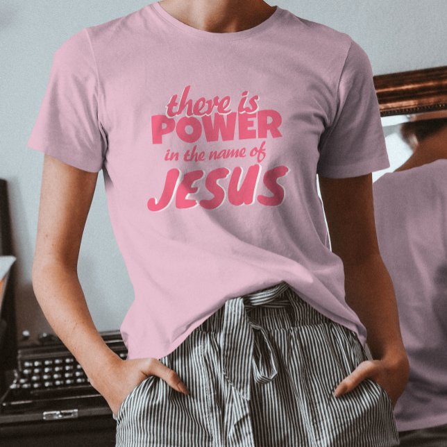 Modernes Niedliches Drehbuch Jesus Faith T-Shirt (Von Creator hochgeladen)