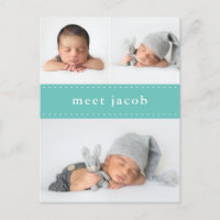 Modernes, Niedliches Stitch Foto Baby Birth