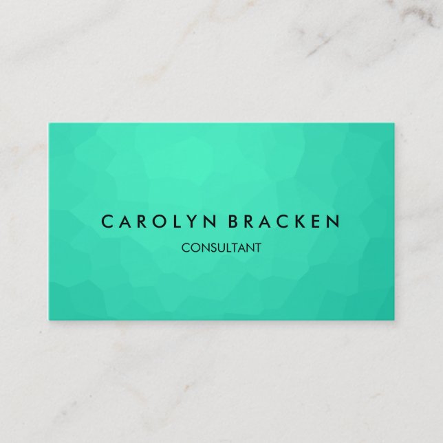 Modernes nobles blaues elegantes visitenkarte (Vorderseite)