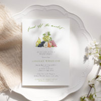 Modernes Obst Fresh off Market Brautparty