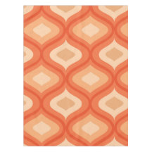 Modernes Ogee Orange und Beige aus dem Mittelalter