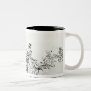 Modernes Olympics', c.1820 Zweifarbige Tasse