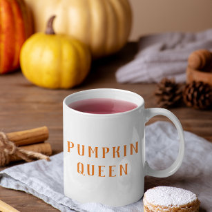 Modernes Orange Pumpkin Queen Best Gift Kaffeetasse